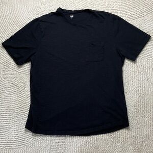 PAIGE Men's Black Tee with Pocket Men’s Size L